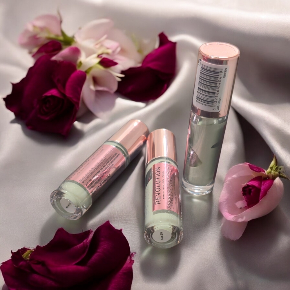 Revolution Colour Correcting Concealer  – Green & Pink | New